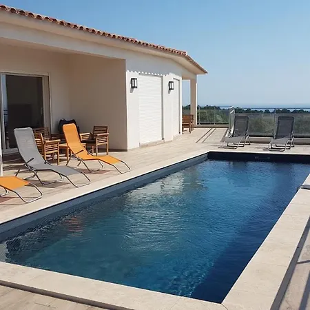 Bavella - Piscine Privée - Vue Mer - 10 Pers * Sari-Solenzara